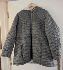 Steve Madden Glacier Shield Quilted Sherpa Lined Hooded Puffer Coat - Size 20