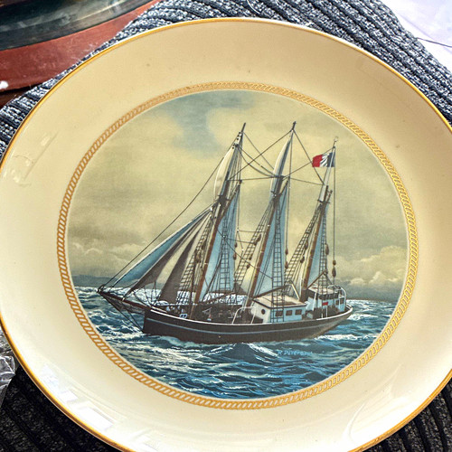 The tall ships plates - ships, bel