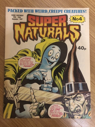 Super naturals comic issue - comic, 4