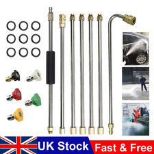 Gutter Cleaning Tool Extension Wand Lance High-Pressure Washer Roof Cleaner Jet