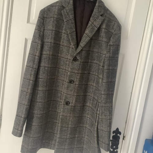 Vintage wool blend crombie - wool,