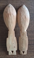Rare Vintage Hand Carved