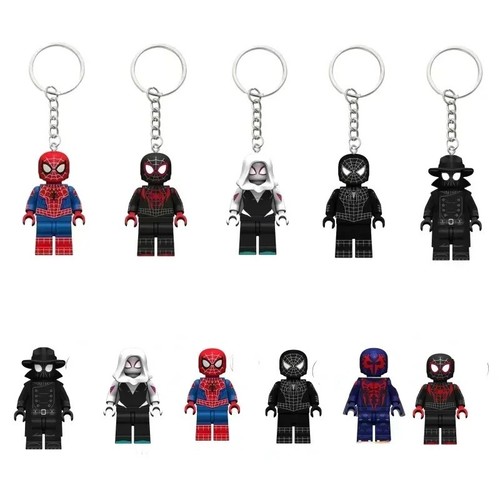 Lego spiderman keychains - lego,