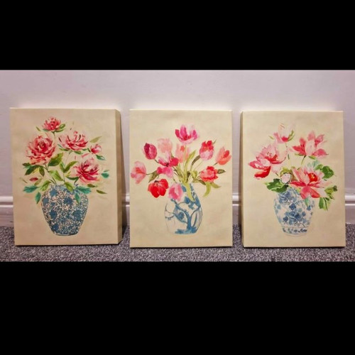 Set floral still - set, of