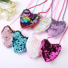Mini Cute Sequin Bag Heart