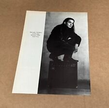 Yamaha Amps - Michael J Soldano - 1991 Print Advertisement