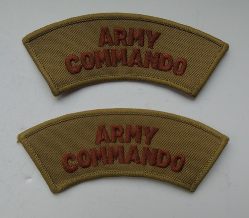 Pair desert army commando - of,