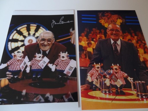 Jim bowen bullseye signed - bullseye,