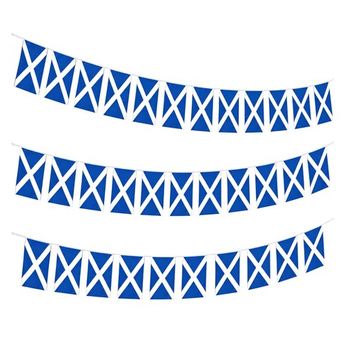Scotland flags bunting 20m - scotland,