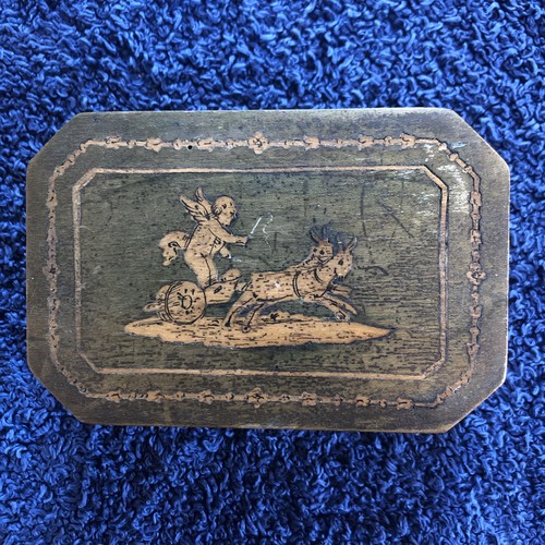 Antique italian marquetry - antique,