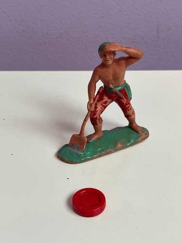 Vintage charbens pirate figure - vintage,