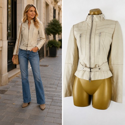 Karen millen leather jacket - karen,