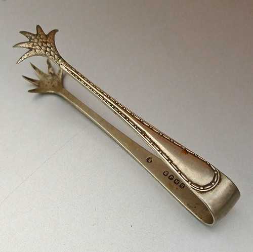 Sugar tongs claw grip - tongs,