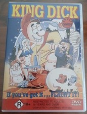 KING DICK dvd REGION 4 cartoon