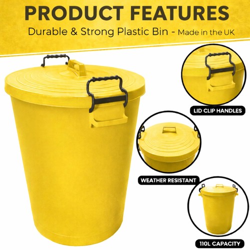 Large 110l yellow - 110l,