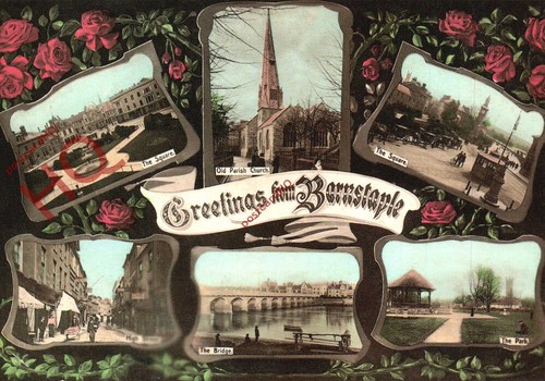 Picture postcard greetings - picture,