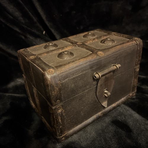 Indian trinket casket heavy - indian,