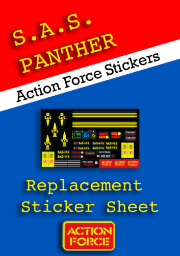 Vintage action force sas - action,