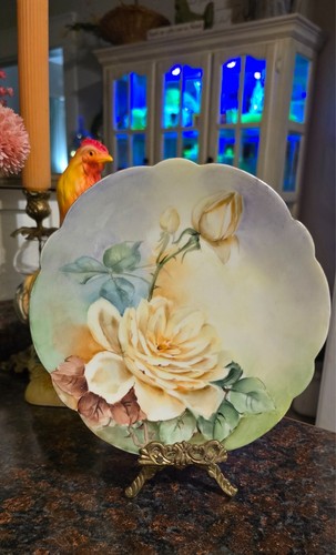 Rare antique limoges reine - rare,