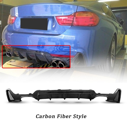 Carbon fiber rear - fiber, bumper