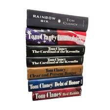 Tom Clancy Hardcover Book Lot