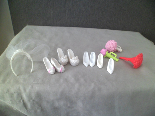 Barbie dolls wedding set - ,