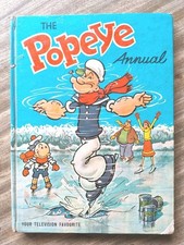 Vintage Retro 'The Popeye' Annual In Fair Condition For Age