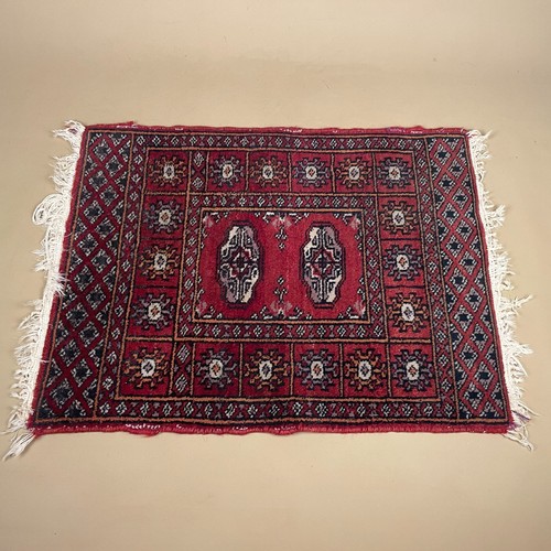 Small wool rug - rug, vintage