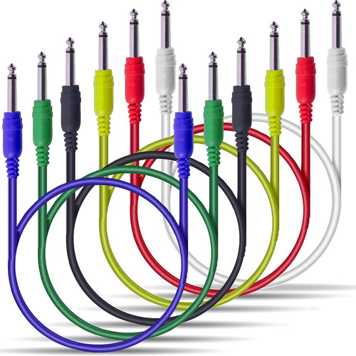 Classic audio patch lead - lead, set