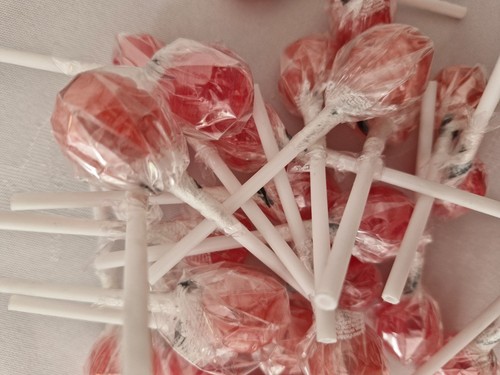 Candy floss lollies pink - floss, |