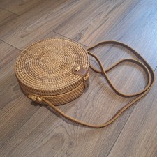 Rattan Wicker Woven Brown
