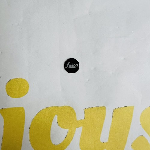 Leica logo dot - badge, replace