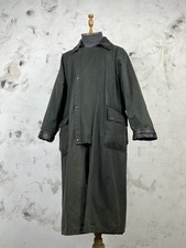 Vintage Waxed Oilskin Long