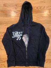 Women's Twilight New Moon Team Edward Reversible Zip Up Hoodie XL 2009 Used