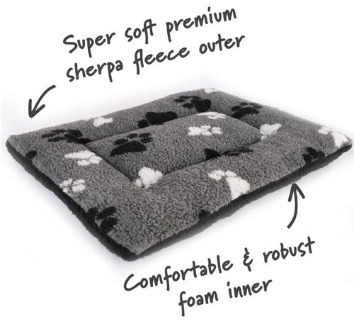 Dog cage sherpa - dog, fleece