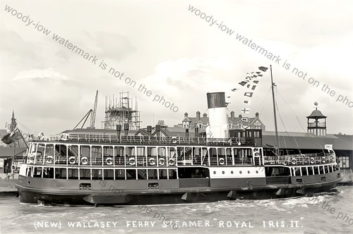 Fr254 mersey ferry - ferry, royal