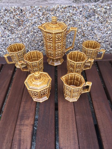 Vintage pottery tea set for - pottery,