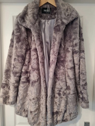 Wallis faux fur coat - wallis,