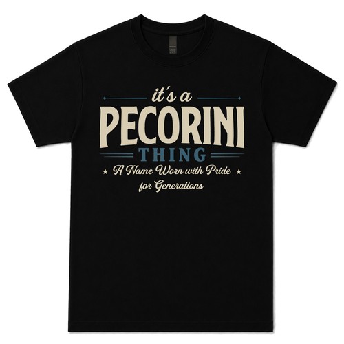 Pecorini thing a name - it's,