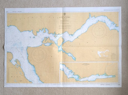 Vintage admiralty chart 2394 - vintage,