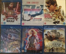 Blu Ray Bundle x 6 Brand New &