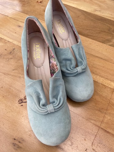 Hotter suede shoes - hotter, 5