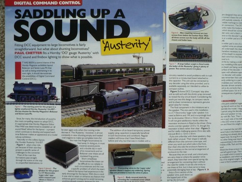 Hornby austerity dcc sound - dcc,