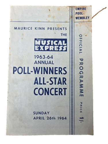Nme poll winners - 63-64, concert