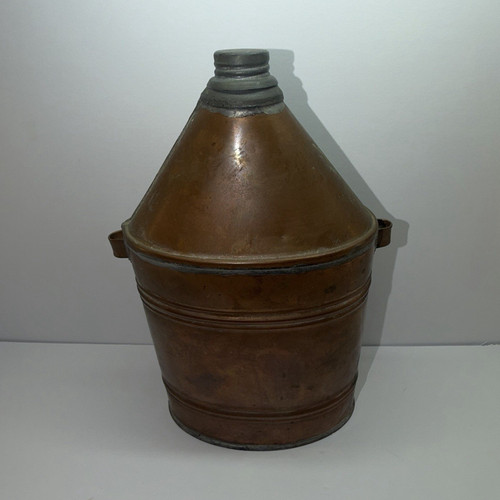 Copper jug canteen flask - copper, canteen/flask