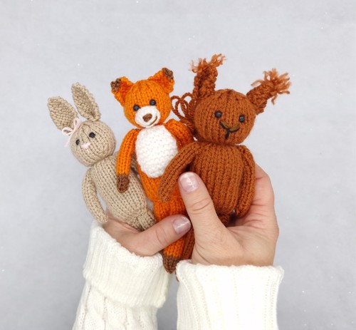 Soft toy knitting - 🦊soft,