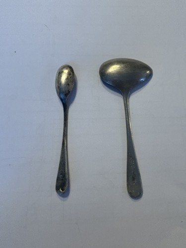 Epns condiment spoons - epns,