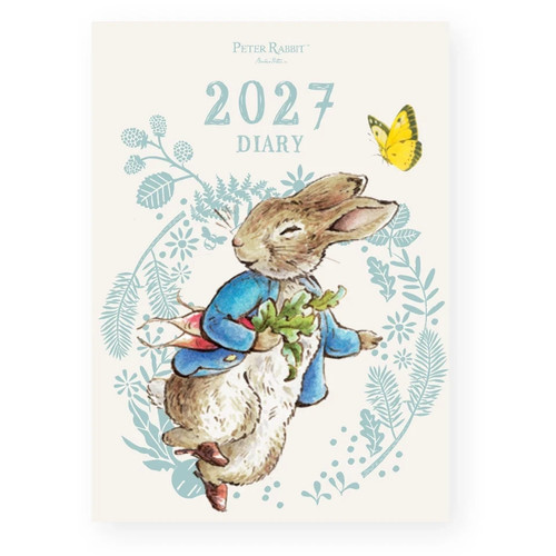2027 peter rabbit diary - rabbit, a5