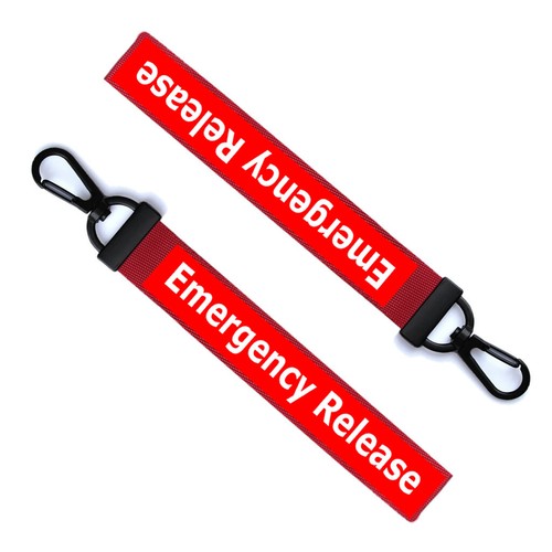 Emergency release key chain - emergency,