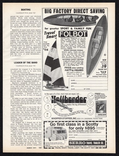1971 folbot sport - folbot, boat